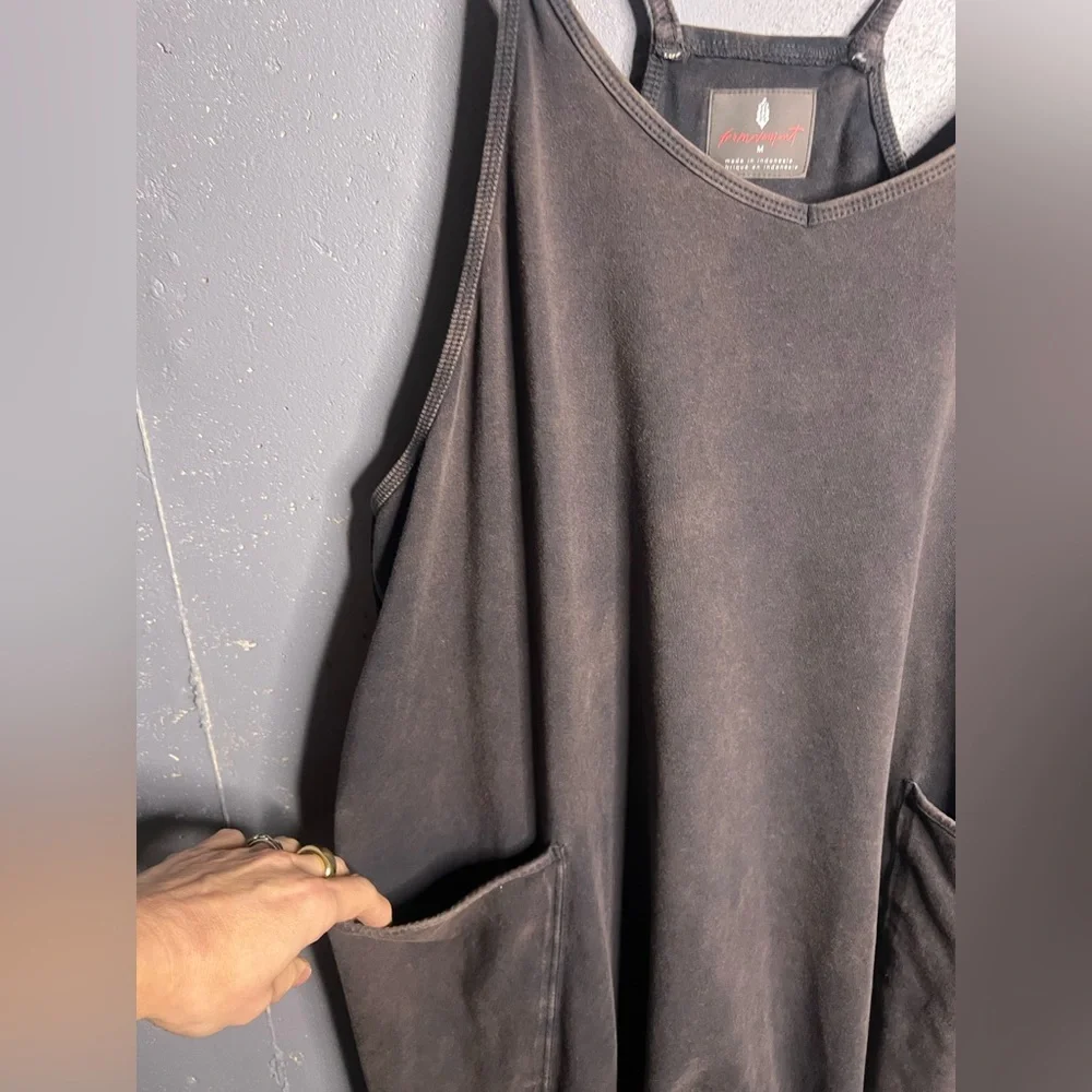 FP Movement Hot Shot Onesie - Washed Black Size M - Picture 7 of 10